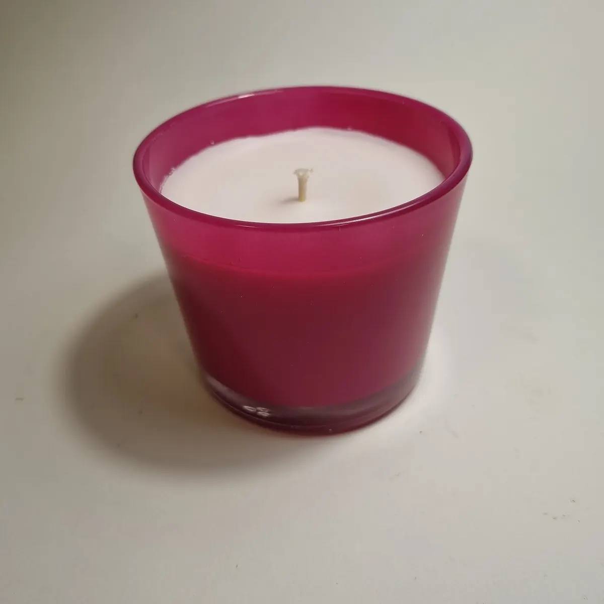 Wachsfresser Glas Maxi rot 10 cm