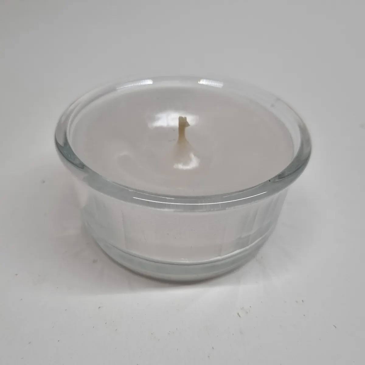 Wachsfresse Mini Glas klar 8.5 cm Wachs klar